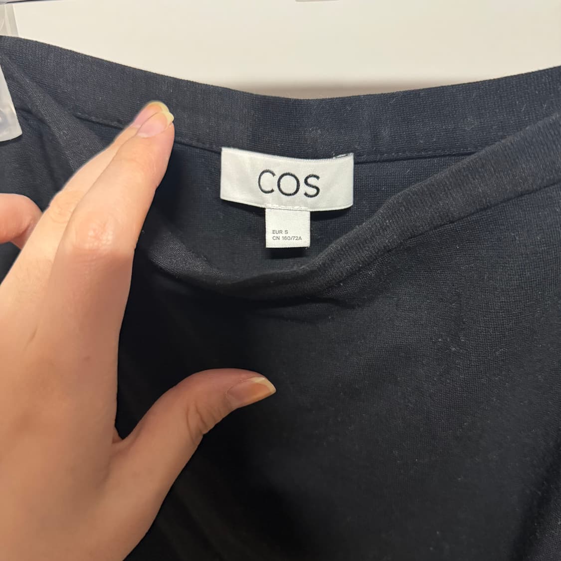 Cos 코스 저지 랩 미디 스커트 상품이미지5