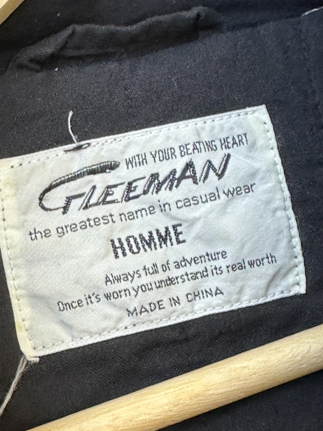 글리맨 옴므 90‘s 패러슈트 플라이트 봄버 자켓 상품이미지6