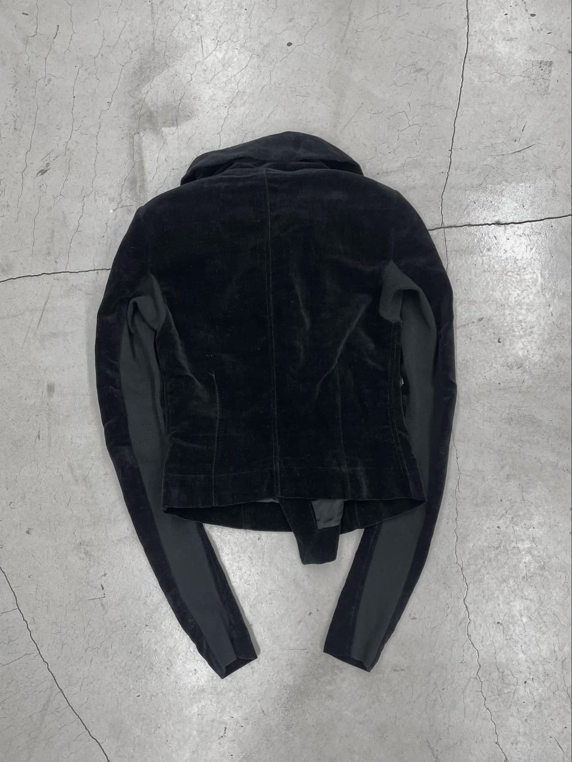 Rick owens FW16 Velvet High-Neck Jacket 상품이미지4