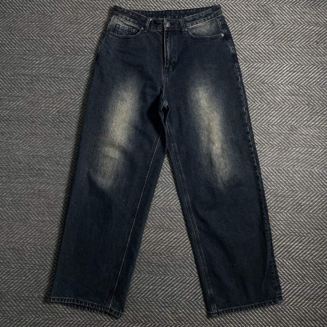 빈티지 와이드 워싱 데님 팬츠y 5025 상품이미지2