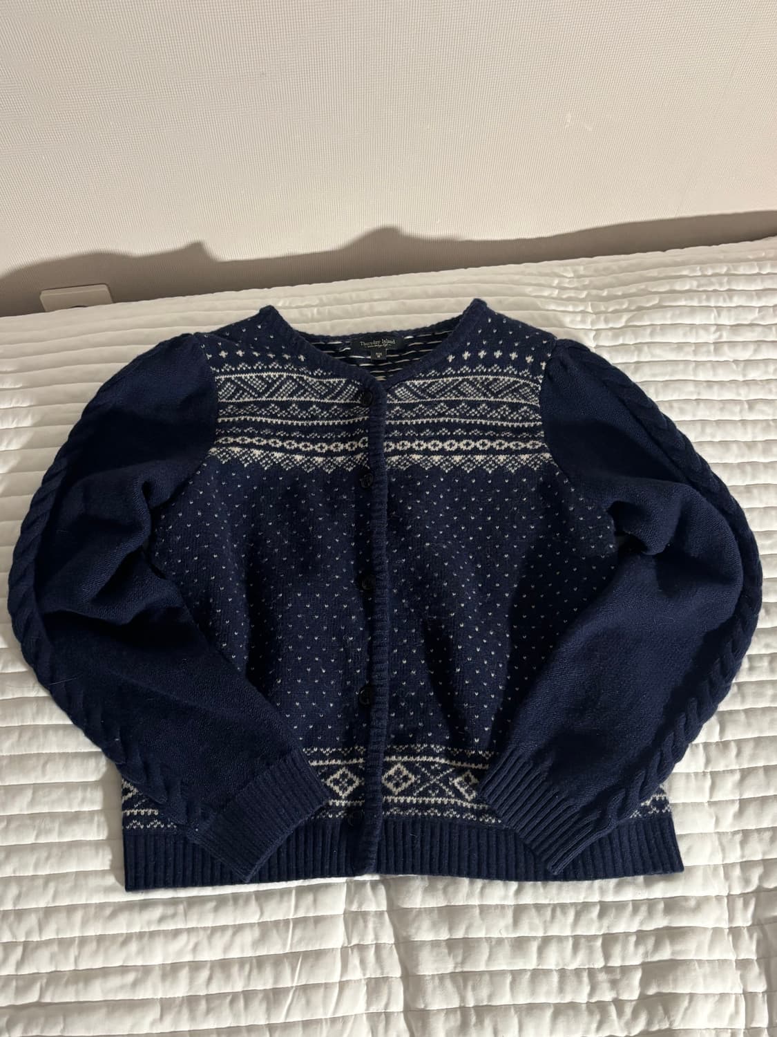 떨스데이아일랜드 가디건  상품이미지1