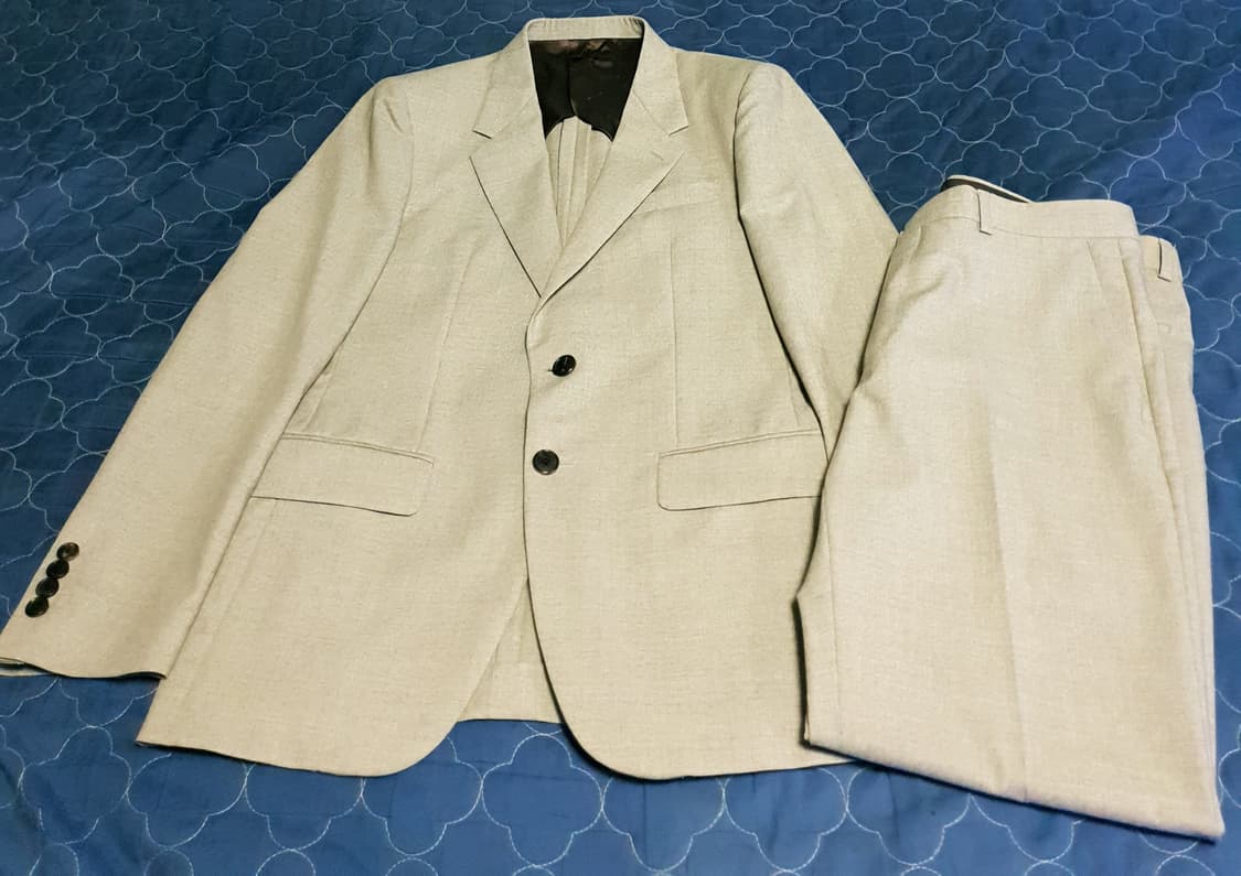 커스텀멜로우 카노니코 실크블렌드 클래식 수트셋업 (상:100 하:32) 상품이미지1