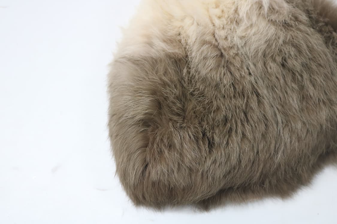 카시라 토끼퍼 그라데이션 퍼 비니 상품이미지4