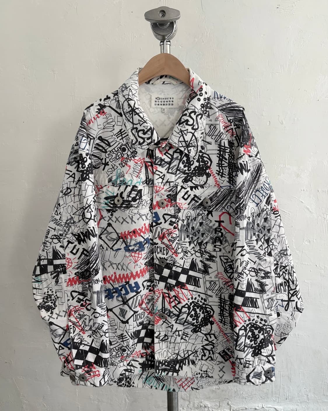 Maison Margiela 메종 마르지엘라 그래피티 데님 자켓 상품이미지1