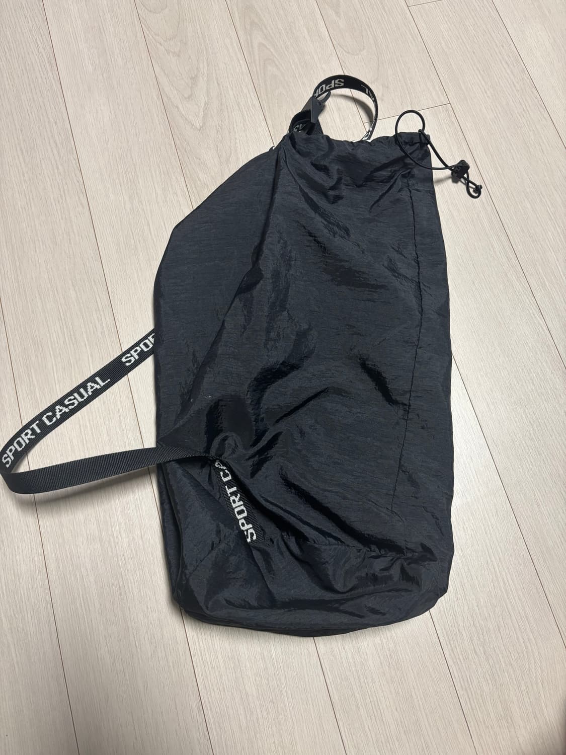 헤리티지 플로스 나일론 워셔 스포츠 백 블랙 상품이미지2