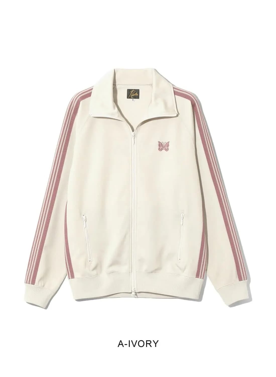 [XS] Needles 니들스 25ss 트랙 자켓 폴리스무스 아이보리 상품이미지1