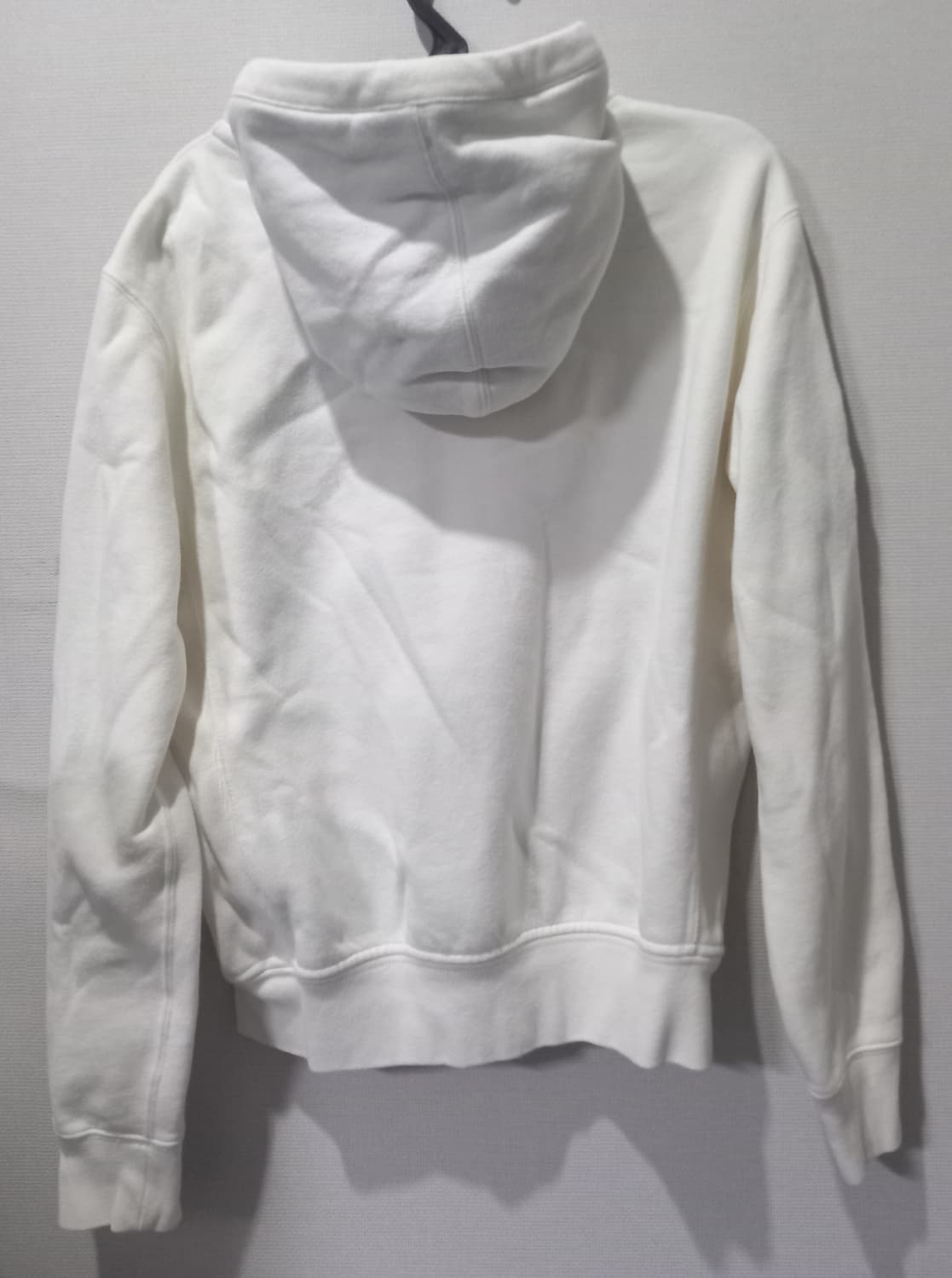 폴로 POLO 빅포니 화이트 체크 후드집업 90/S 상품이미지4