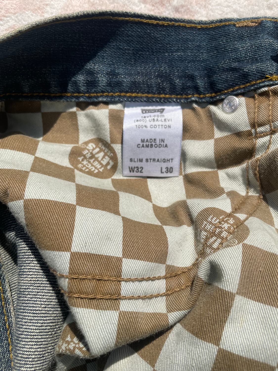 리바이스 멀티포켓 스트레이트핏 데님팬츠 상품이미지10