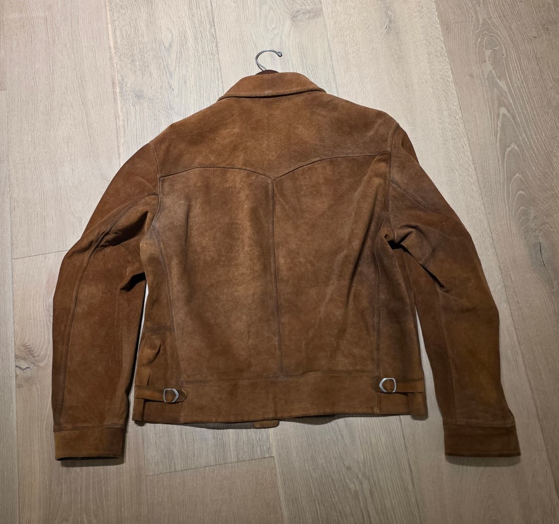 RRL 랄프로렌의 스웨이드 자켓입니다
 더블알엘 상품이미지2
