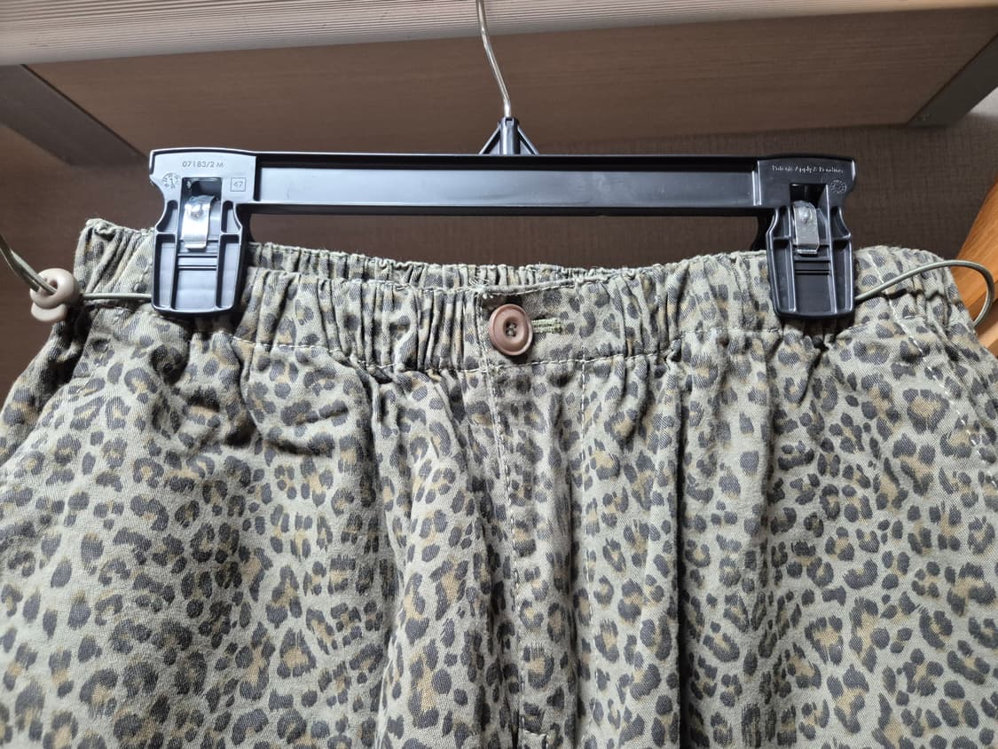 에즈이프캘리 파라슈트 팬츠 레오파드 as if calie 상품이미지8