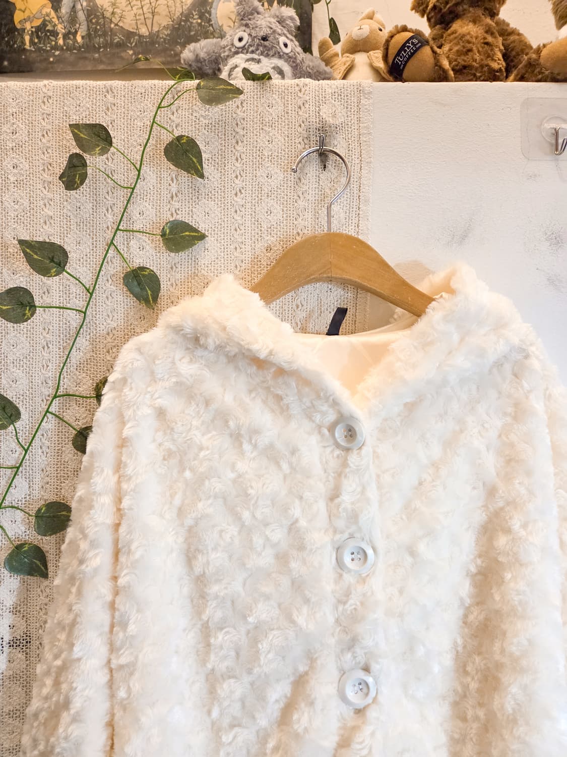 퓨어 보송보송 케이프 자켓 상품이미지2