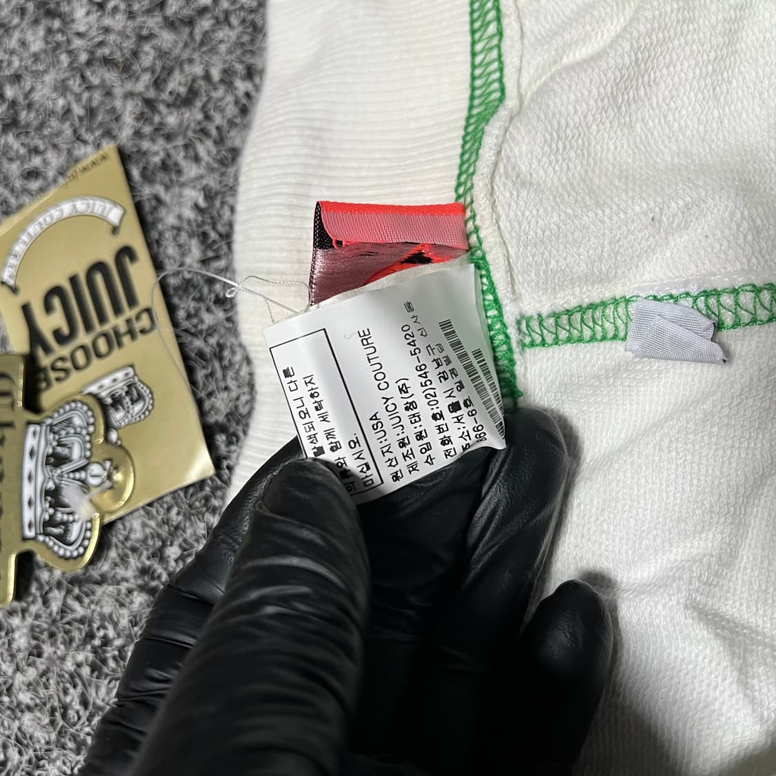 주시꾸뛰르 핫팬츠 새상품 상품이미지3