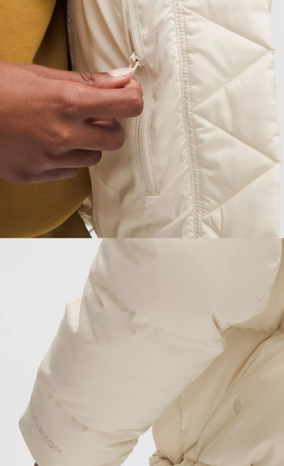 (새상품) 룰루레몬 원더퍼프 600 필크롭 재킷 상품이미지3