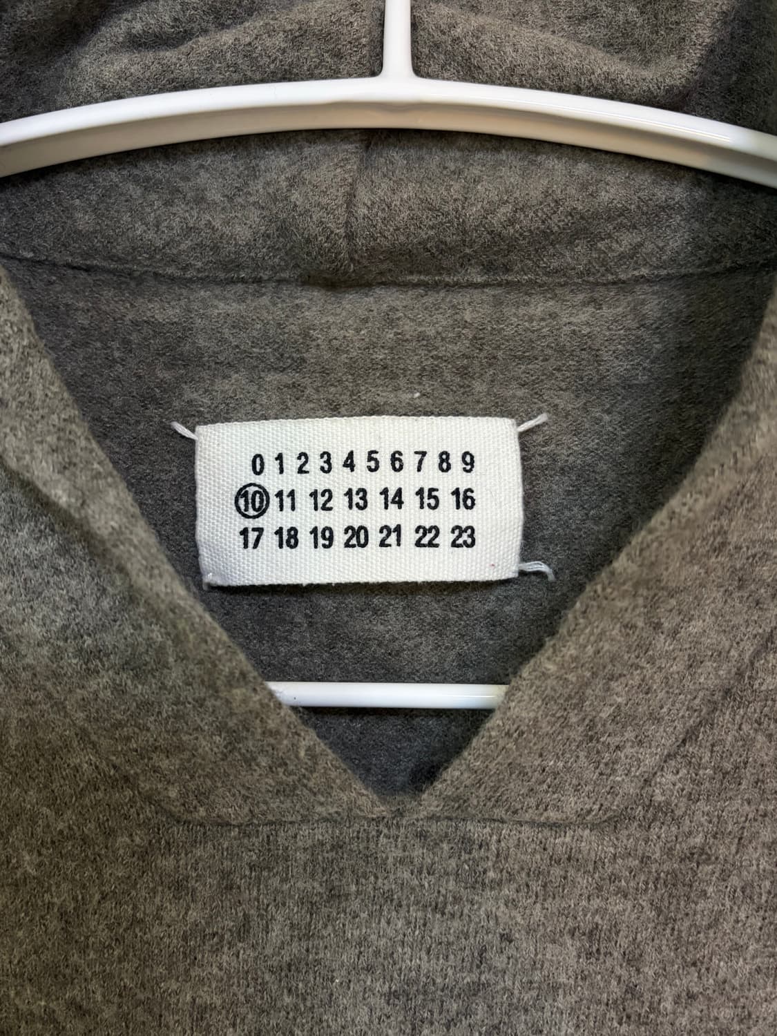 [M] 마르지엘라 08AW 그레이 울 니트 스웨터 상품이미지3