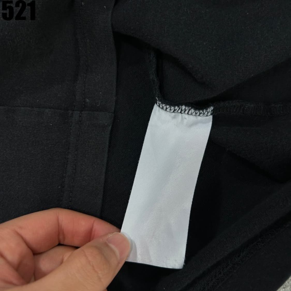 노매뉴얼 블랙 반팔티셔츠 상품이미지3