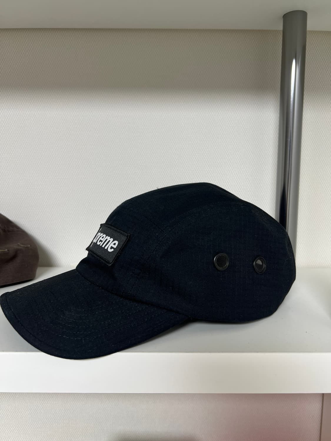 슈프림 Ventile 캠프캡 블랙 23SS 상품이미지4