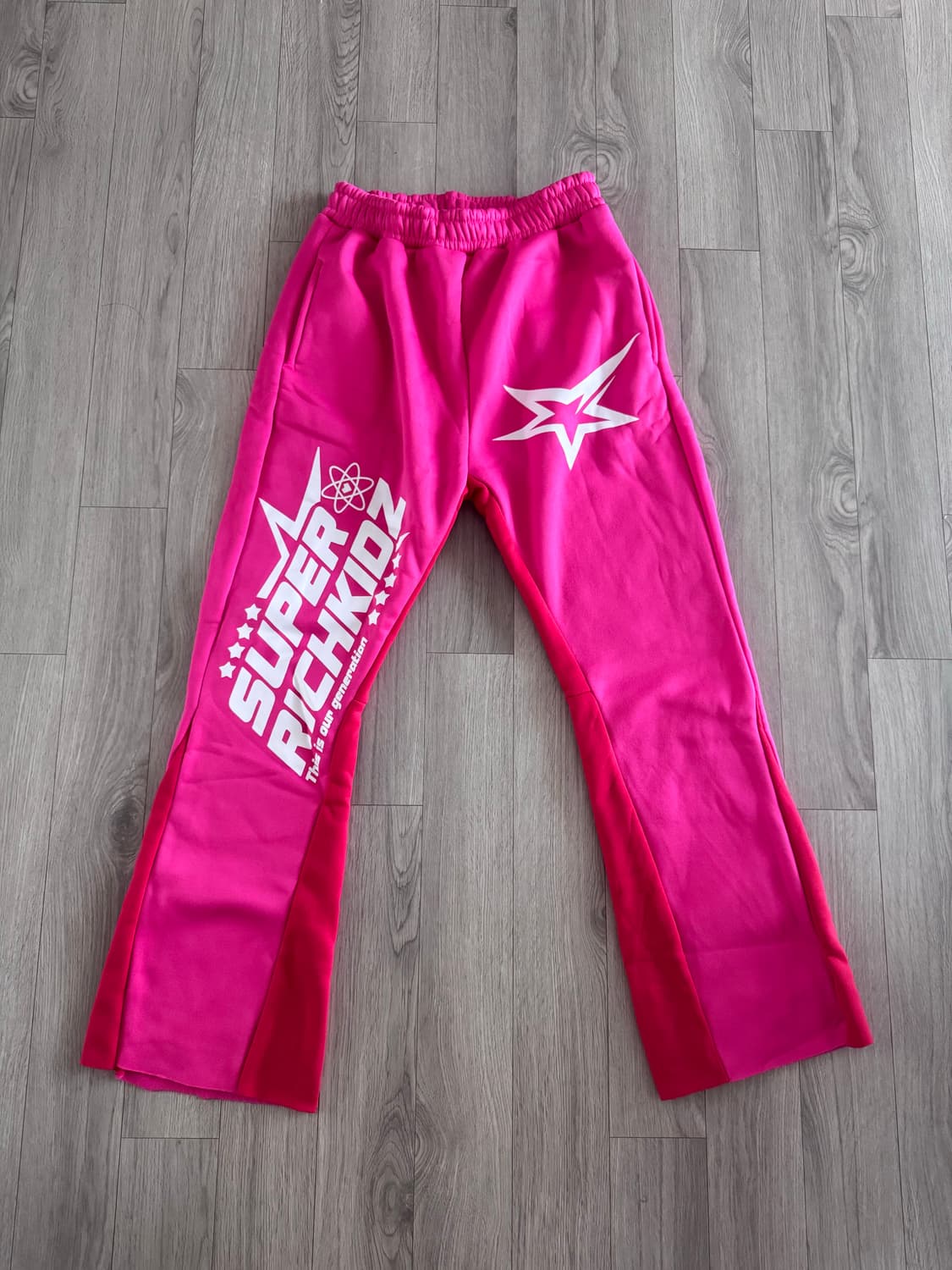  오피움 리치키드 핑크 트랙팬츠 상품이미지2