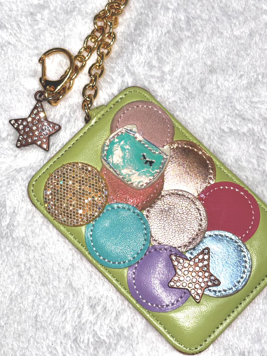 Tsumori Chisato 츠모리 치사토 라임그린 패스케이스 상품이미지2