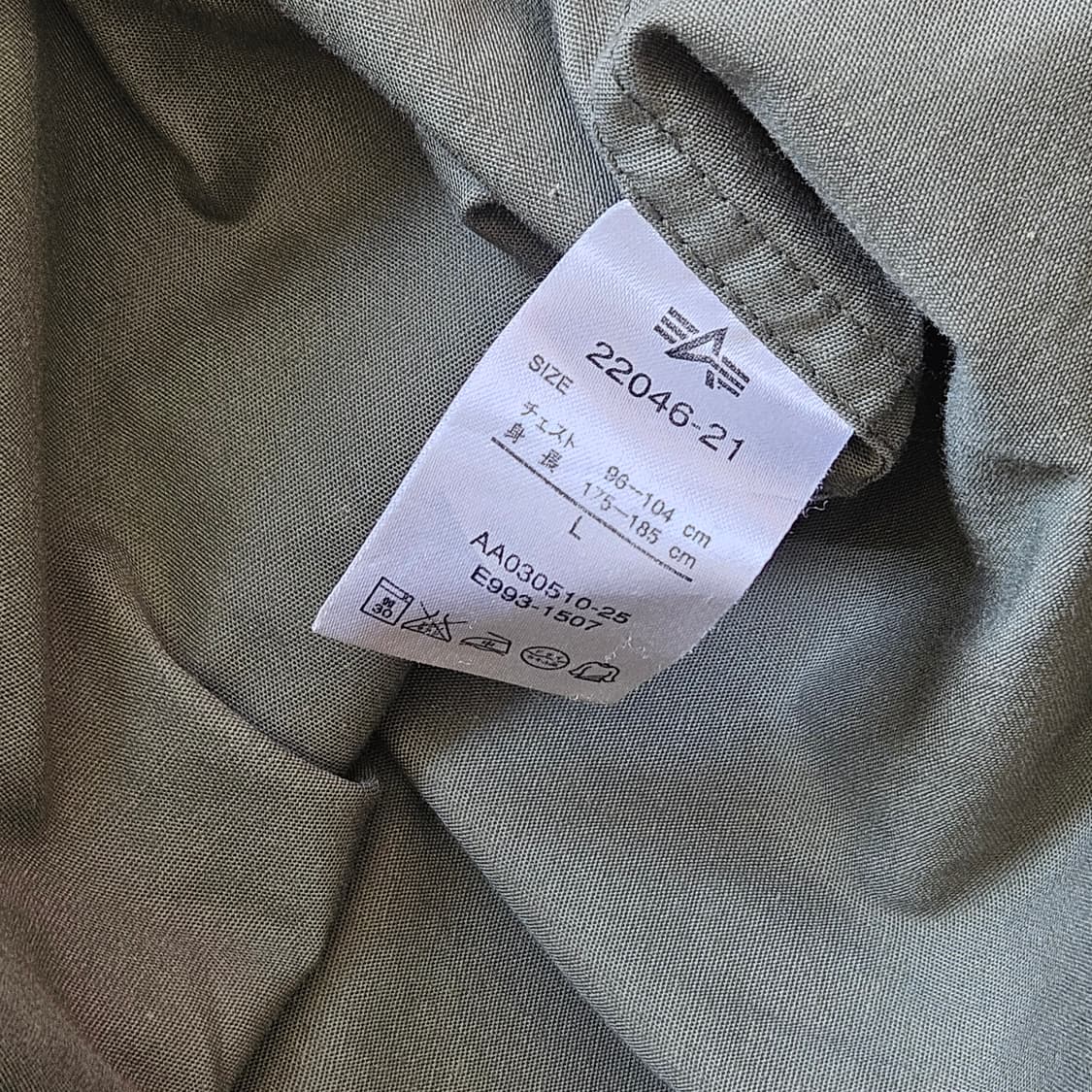 Alpha industries 알파인더스트리 m65 필드자켓 L~XL 상품이미지8