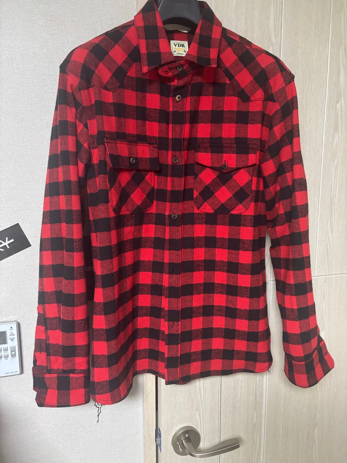 비디알 플란넬셔츠 M 상품이미지1