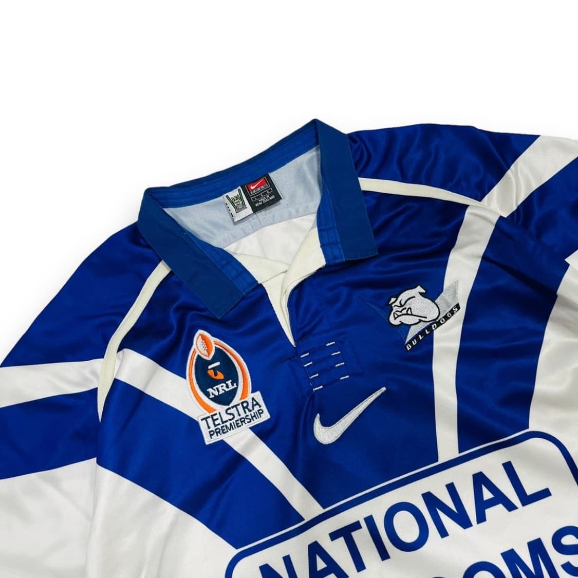 나이키 90s NRL 뱅크스타운 불독 블루 빈티지 져지 상품이미지3