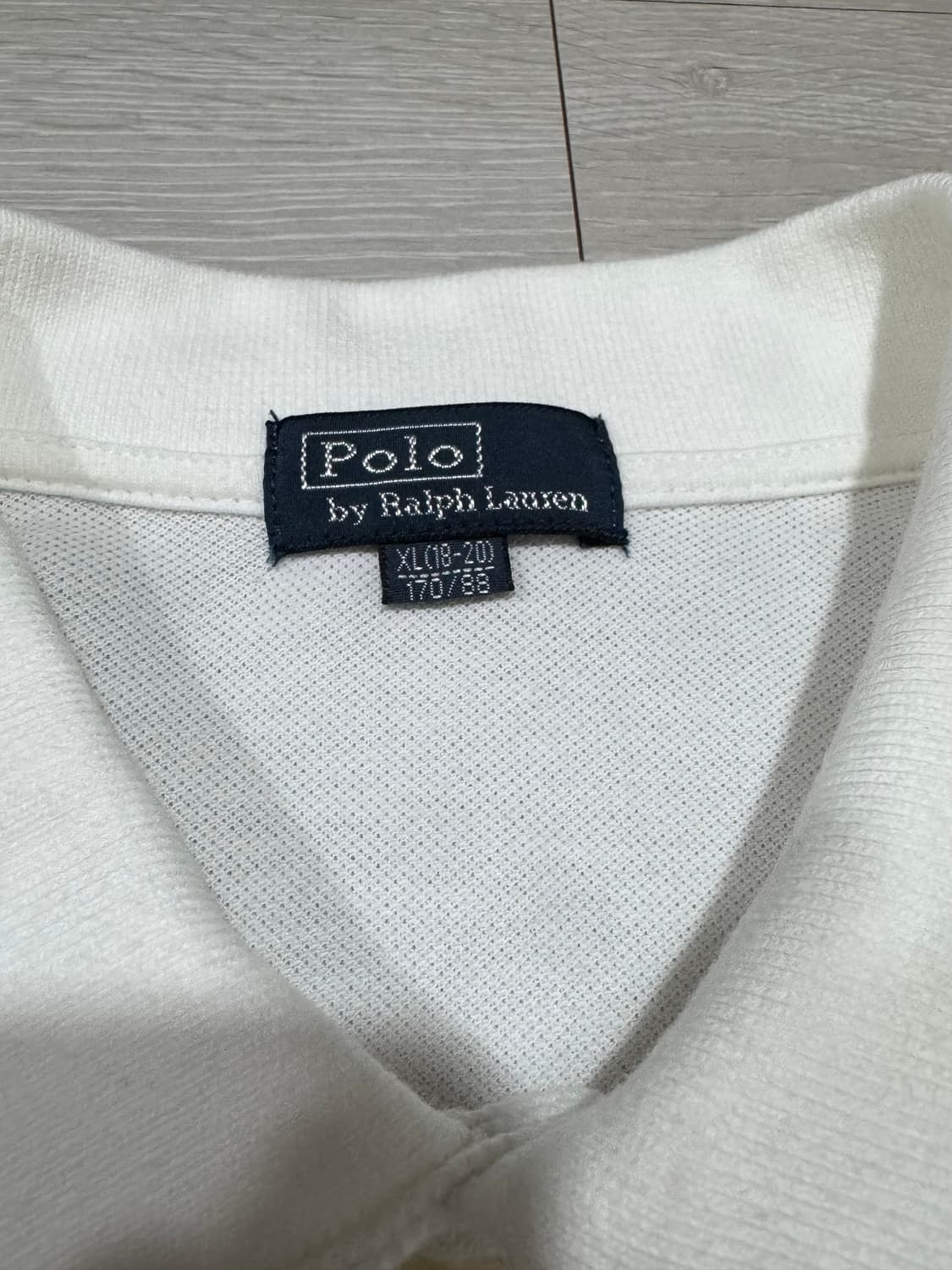 폴로 랄프로렌 빅포니 화이트 카라 반팔티 상품이미지4