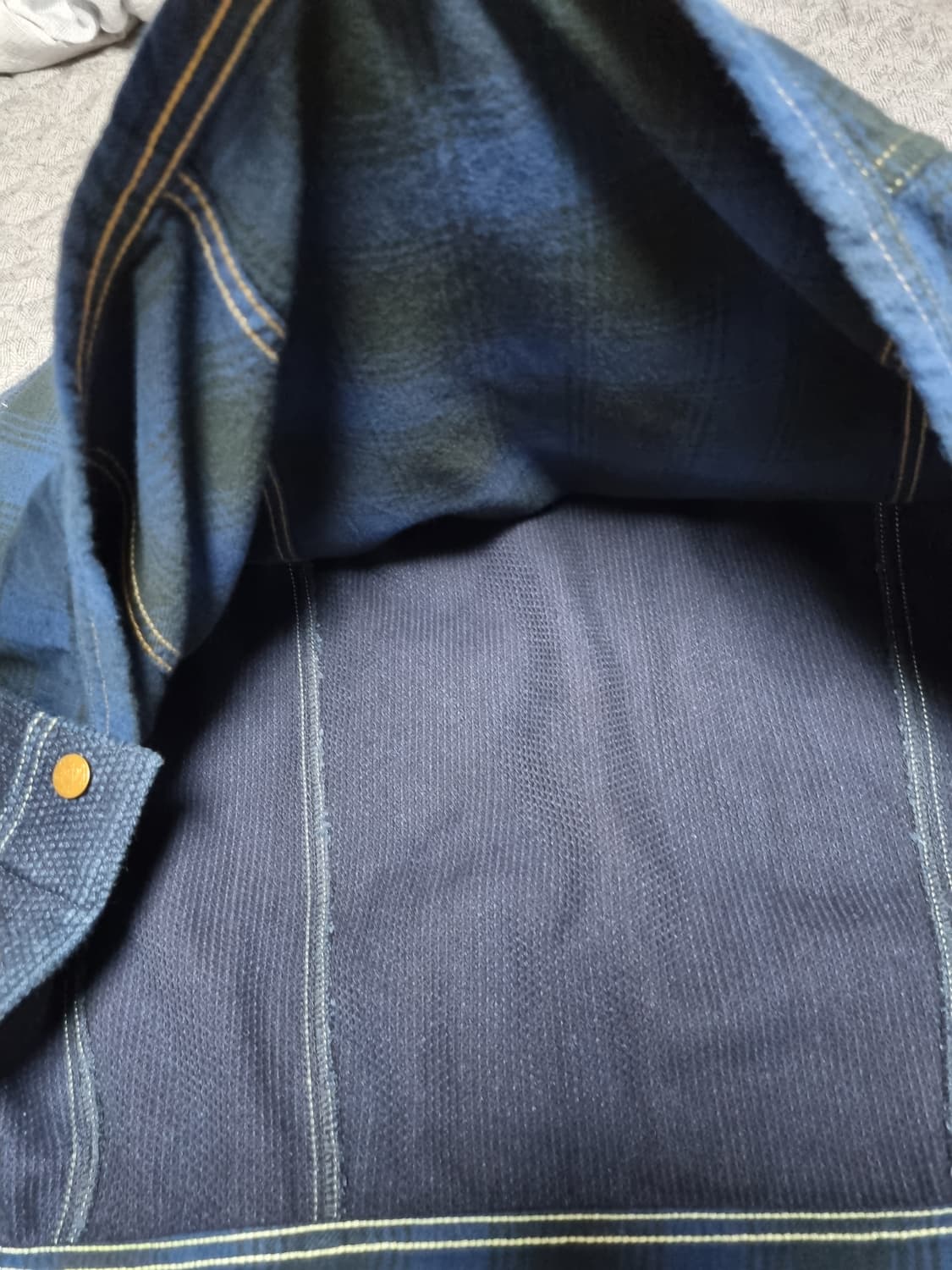 스톰라이더 스타일 검도복 사시코원단 자켓 상품이미지3