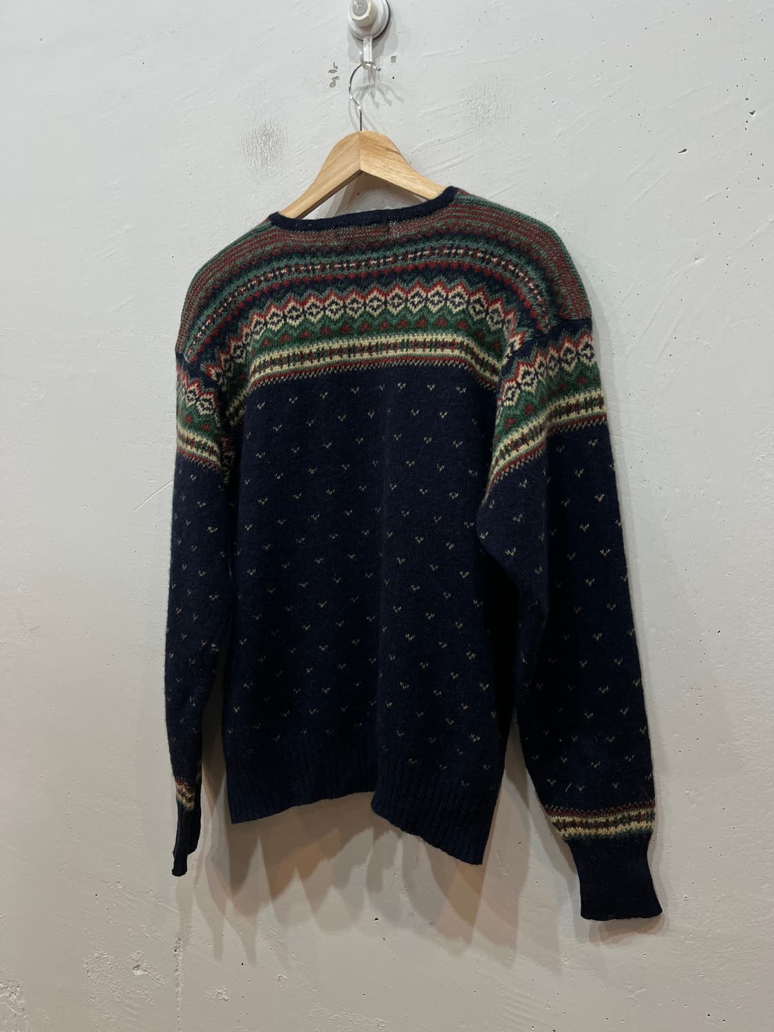 폴로랄프로렌 페어아일 램스울 실크 니트 스웨터 XL 상품이미지2