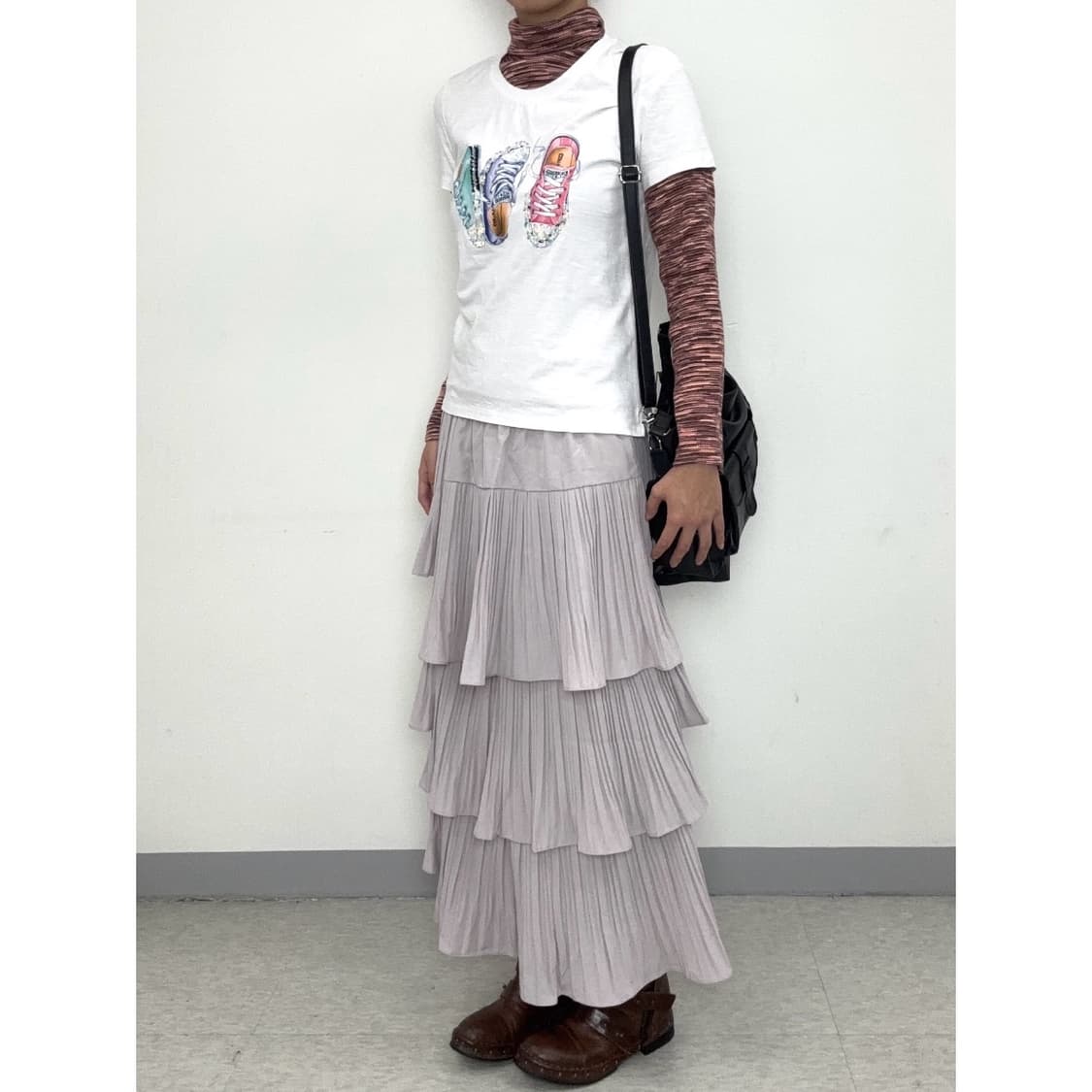 빈티지 라벤더 캉캉 스커트 상품이미지2