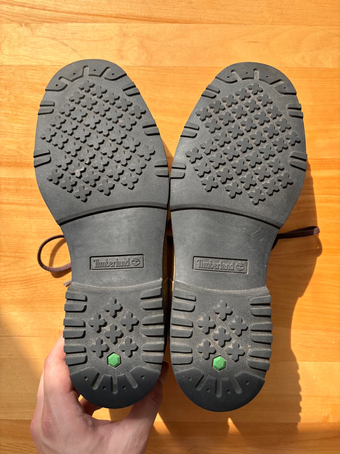 Vintage Timberland 브라운 스웨이드 더비 US8.5/265 상품이미지4