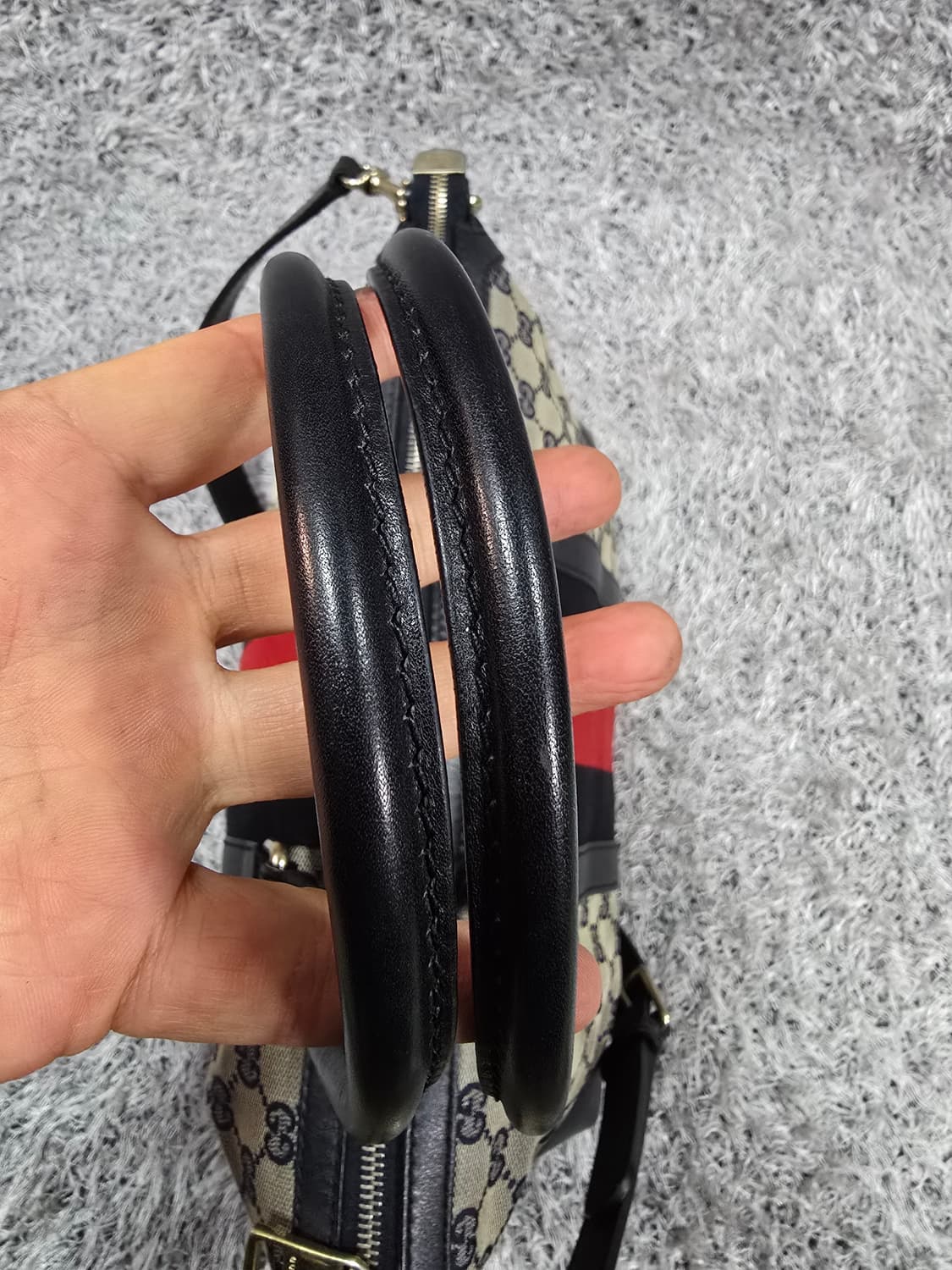 구찌 GG 캔버스 삼선 숄더백  상품이미지7