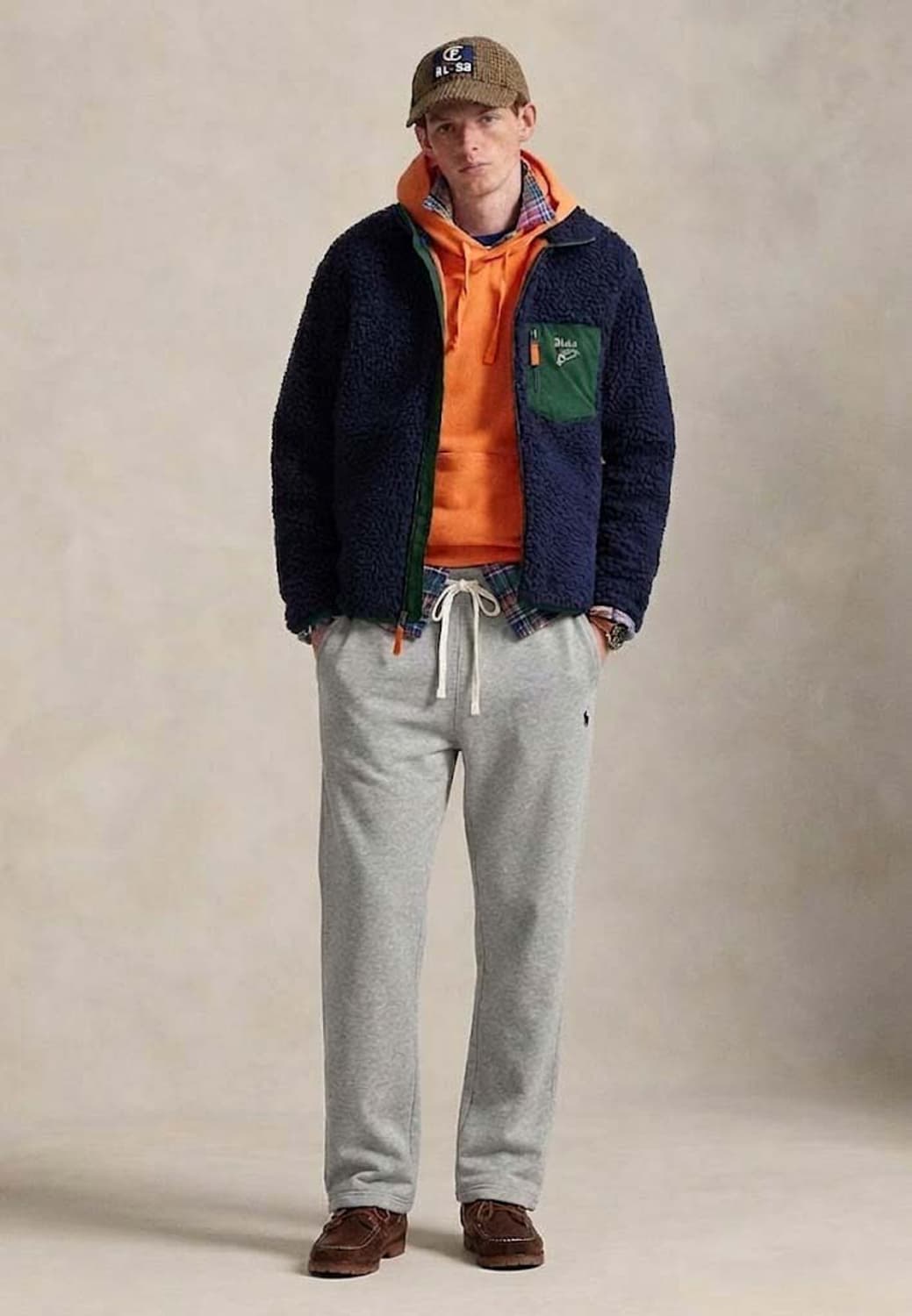 폴로 랄프로렌 멜란지 그레이 스웻팬츠 상품이미지4