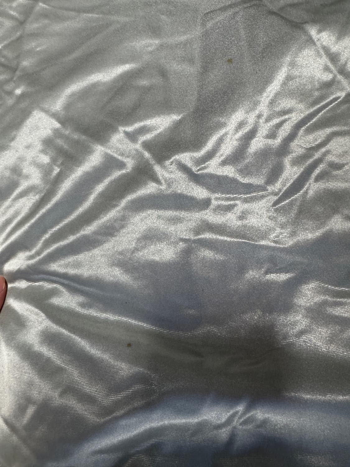 MLB 뉴욕 양키스 실버 오버핏 바시티 패딩 자켓 상품이미지7