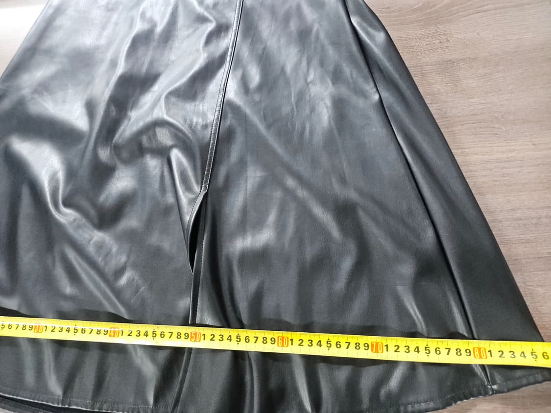 레더 롱 스커트  M -  L 상품이미지7