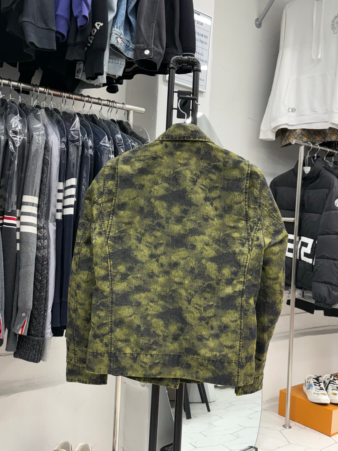 [M] 스톤아일랜드 DPM 자카드 오버셔츠 자켓 상품이미지2