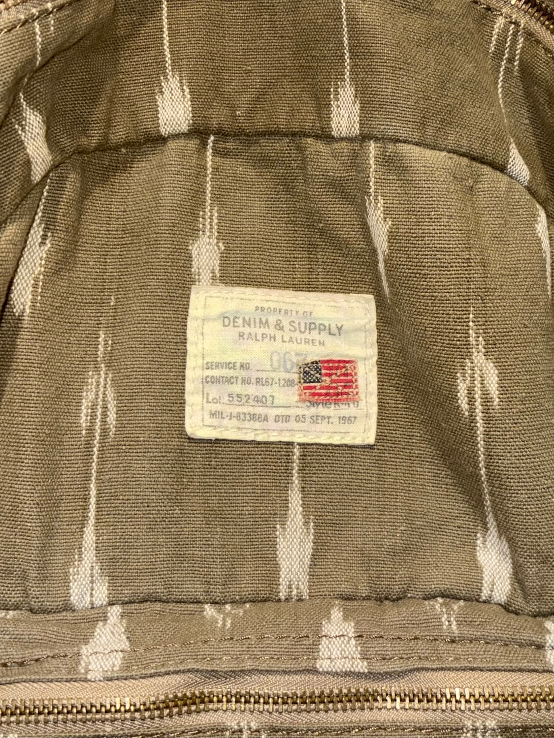 폴로 랄프로렌 데님앤서플라이 캔버스 백팩 상품이미지2