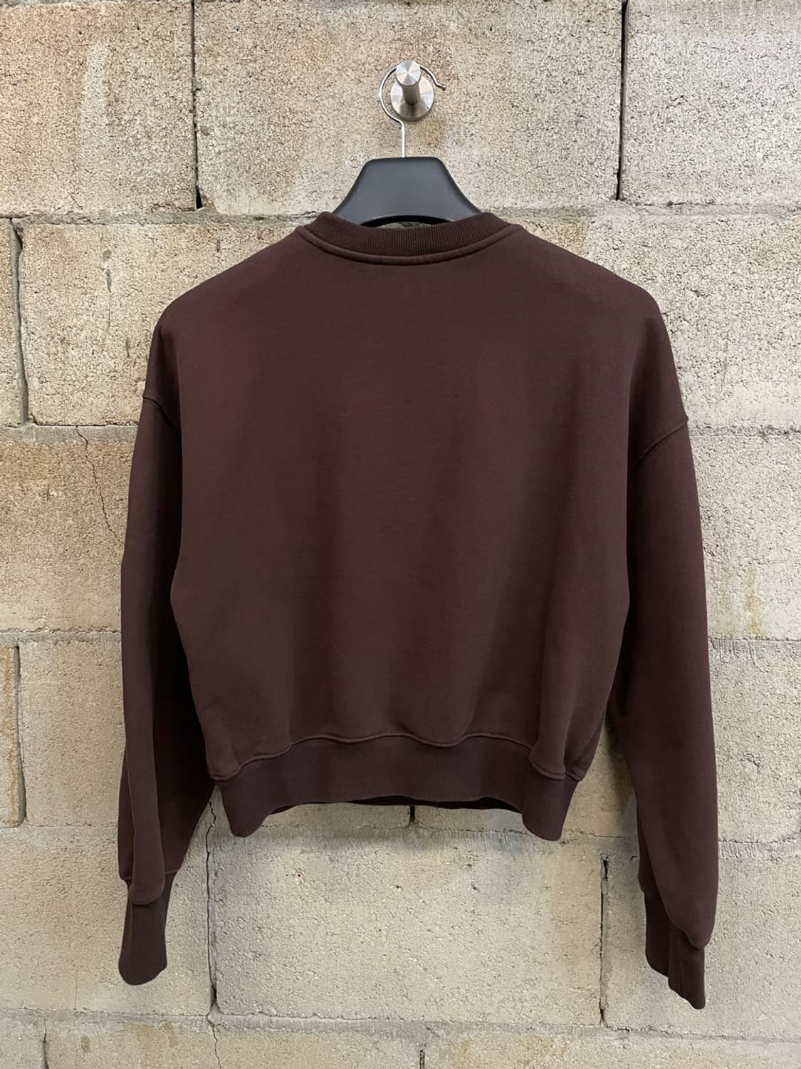 렉토 로고 크롭 맨투맨 상품이미지4