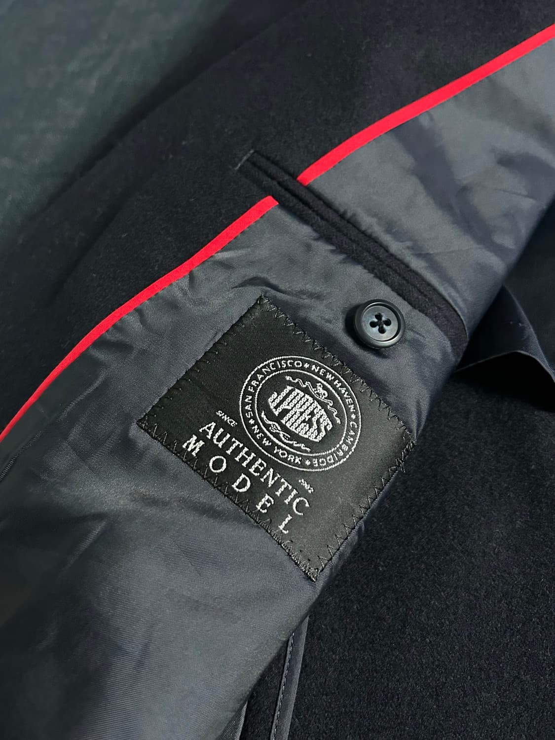 제이프레스 네이비 금장 블레이저 Made in Japan 상품이미지6