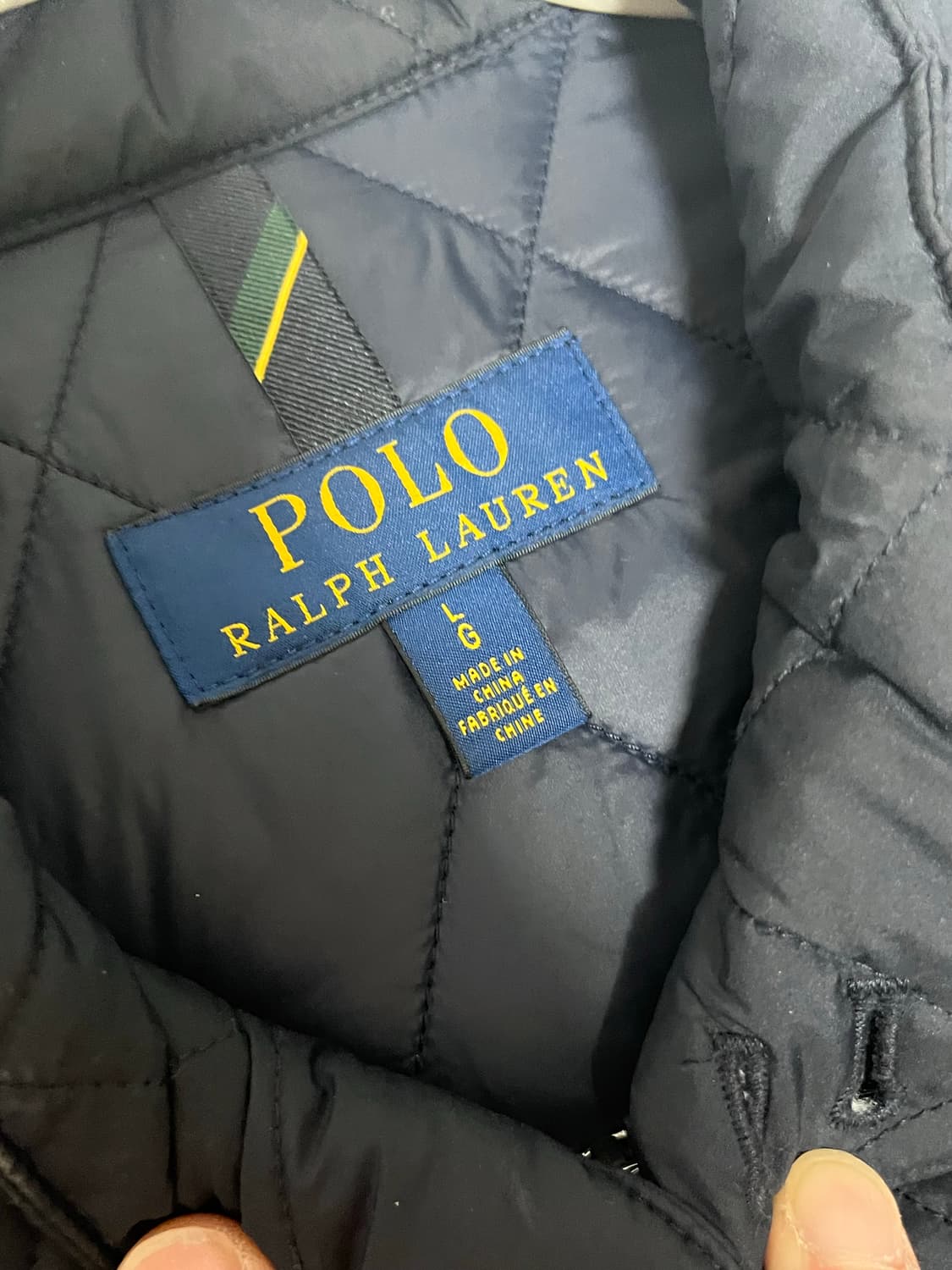 폴로 바라쿠다 퀄팅 자켓 L 상품이미지2