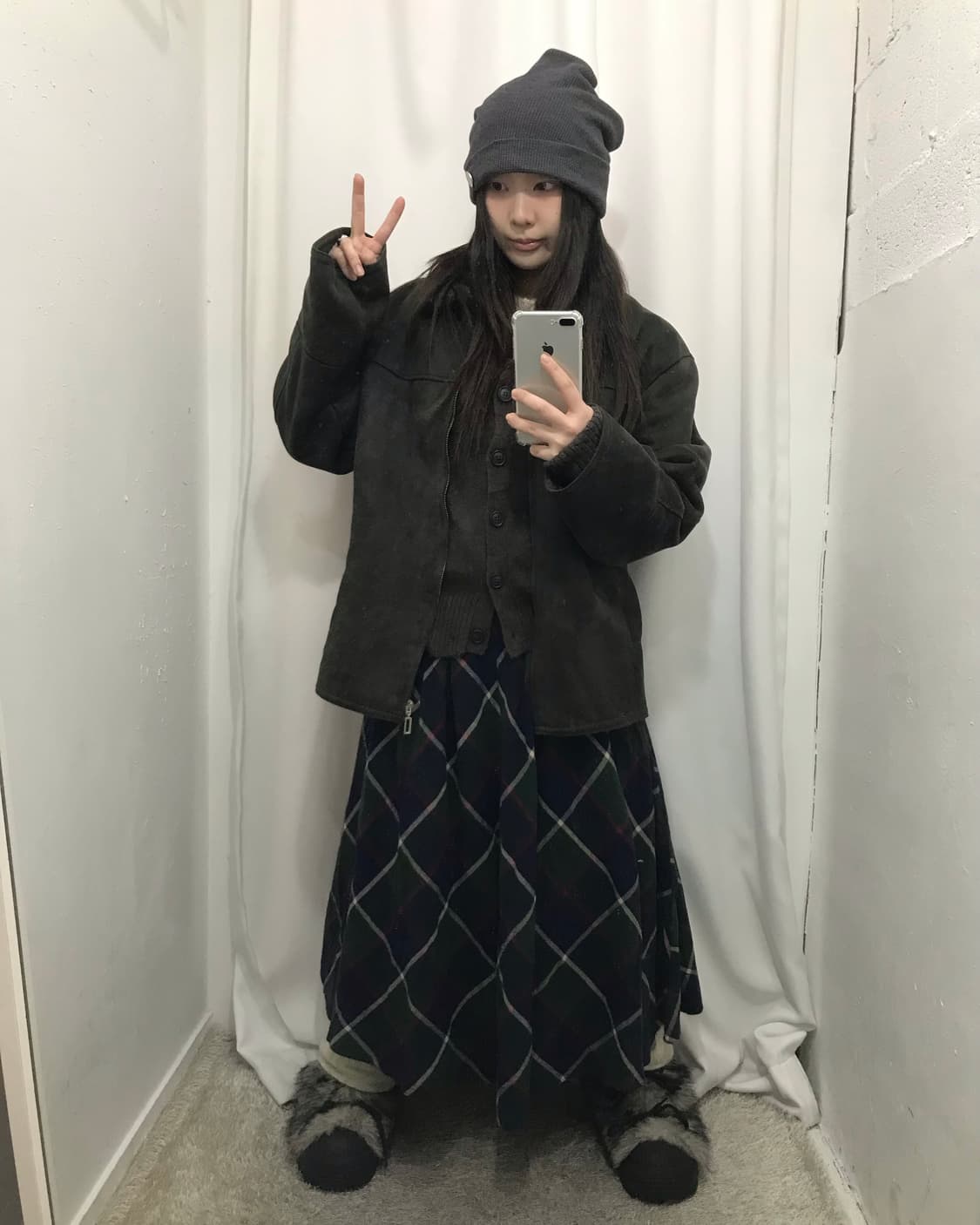 윈터 체크 코디 세트 🤍 상품이미지1