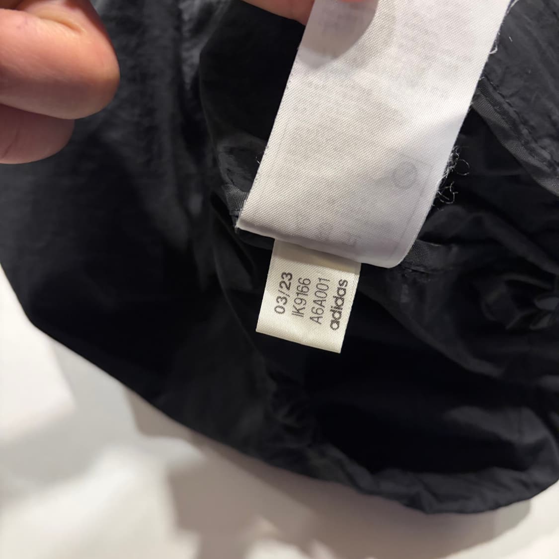 [S] 아디다스 x 275c 아노락 바람막이 블랙/블루 D436 상품이미지10