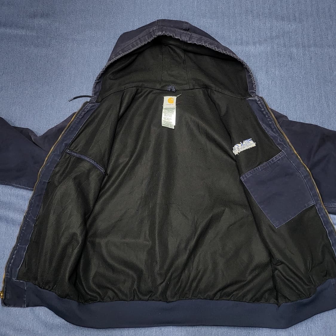 칼하트 j25 덕 액티브 자켓 네이비 (XL) 상품이미지3