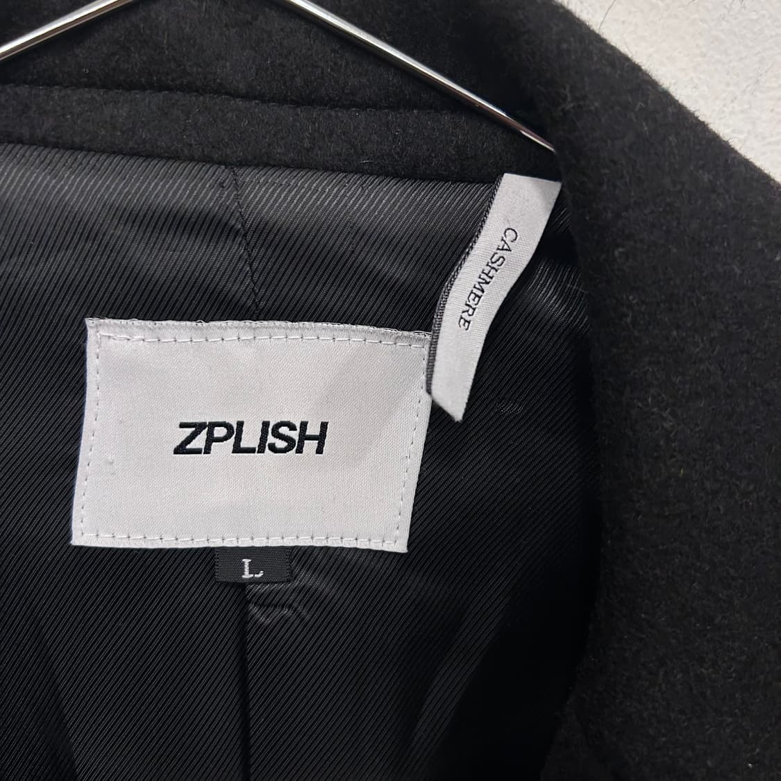 지플리시 울케시미어블랜드 클래식 롱코트 상품이미지3