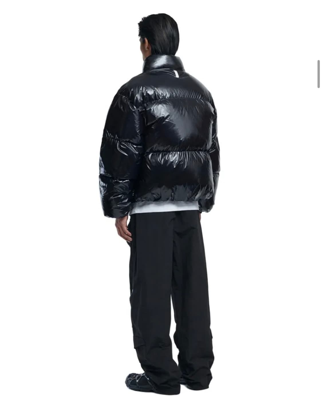 노매뉴얼 LUKE DUCK DOWN - Glossy black 상품이미지6