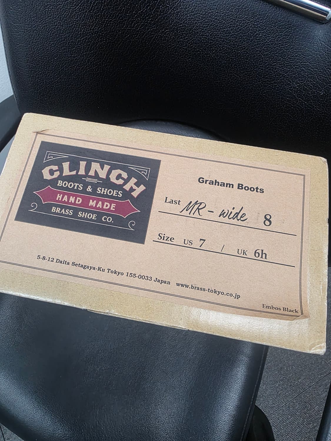 CLINCH BOOTS GRAHAM US7사이즈 상품이미지9