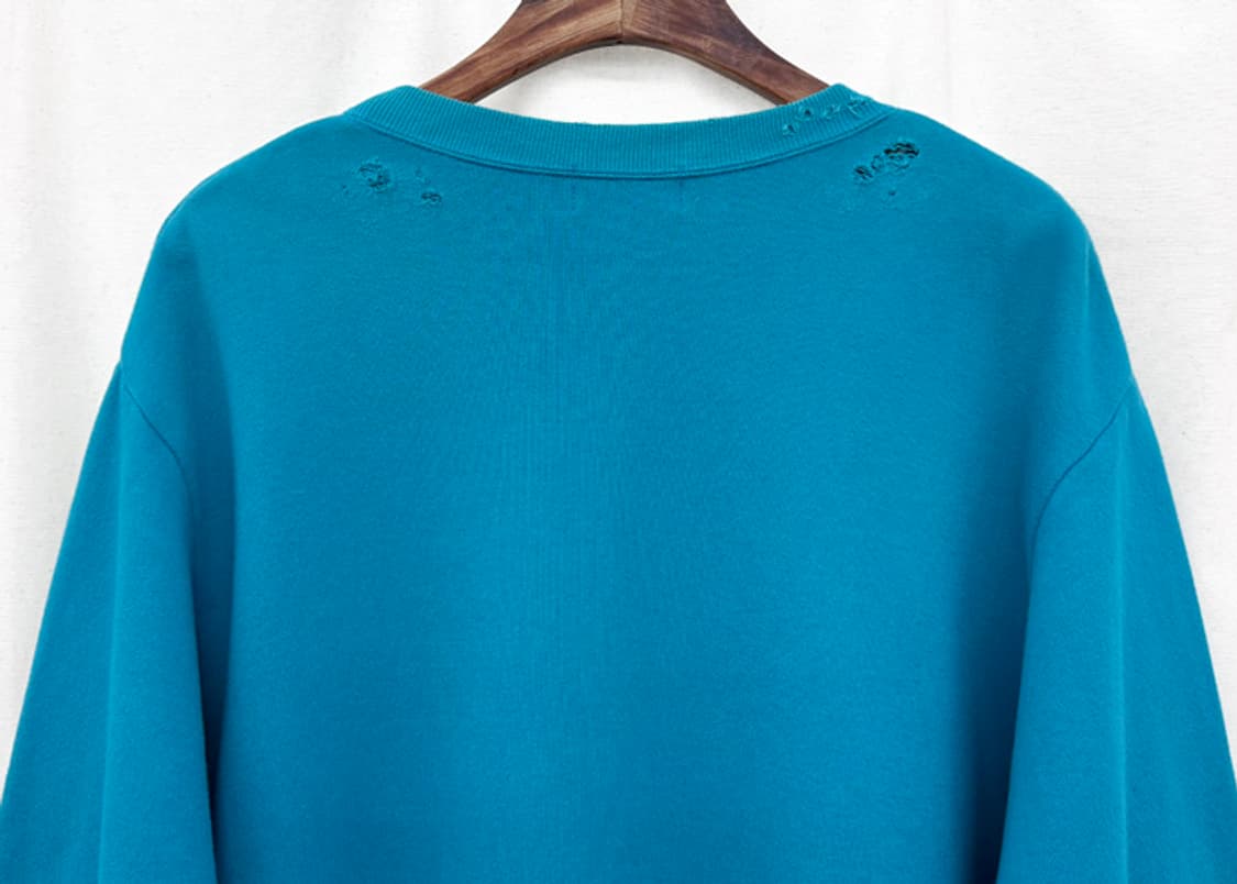 kolor 컬러 22FW 데미지 스웻셔츠 상품이미지7