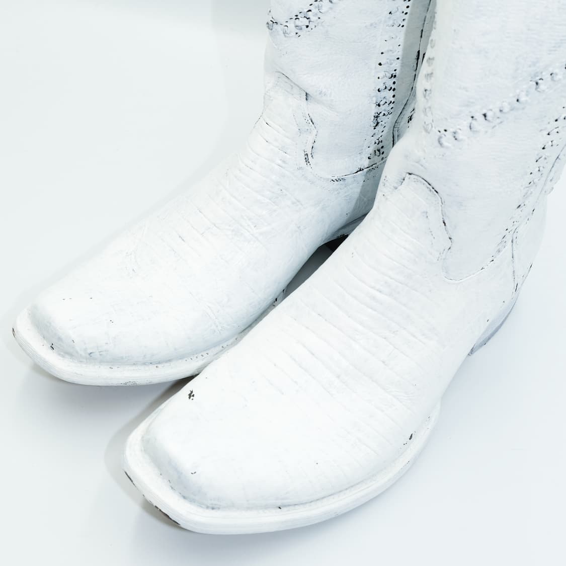 루델(RUDEL) 핸드 페인팅 웨스턴 레더 부츠 6.5E(255) BT 상품이미지6