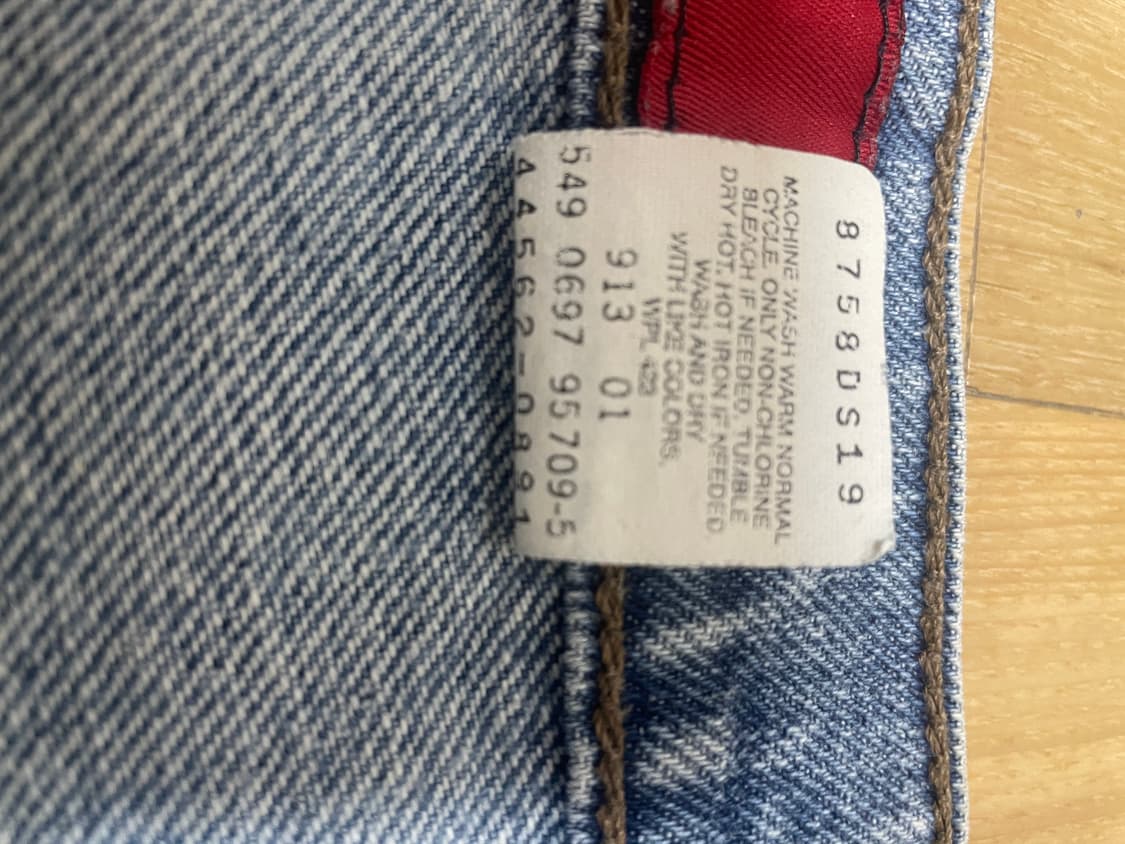 [W34/L32] LEVIS 실버탭 루즈핏 데님 상품이미지4