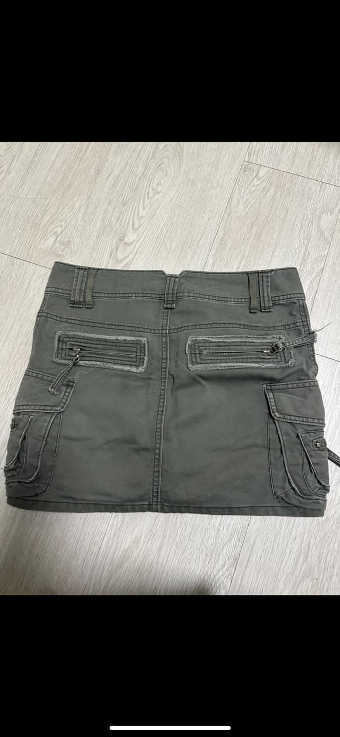 카키 카고 치마 상품이미지2