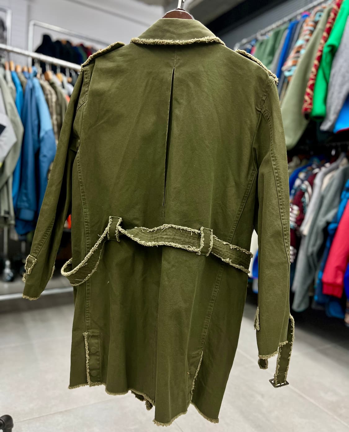 밀리터리 트렌치코트  상품이미지6